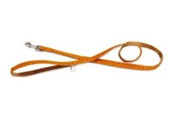 Beeztees Hondenriem Mac Leather 120cm X 15mm Bruin