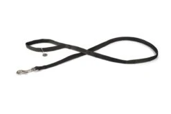 Beeztees Hondenriem Mac Leather 120cm X 20mm Zwart