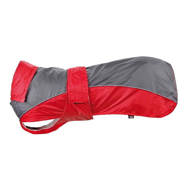 Trixie Hondenjas Regenjas Lorient Rood / Grijs 40 Cm 3 Trixie Hondenjas Regenjas Lorient Rood / Grijs 40 Cm