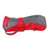 Trixie Hondenjas Regenjas Lorient Rood / Grijs 60 Cm