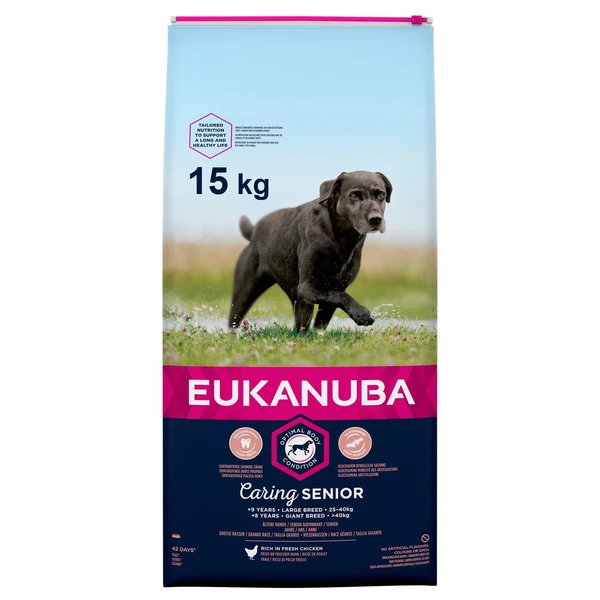 Eukanuba Caring Senior Large Breed Kip Hondenvoer 15 Kg 4 Eukanuba Caring Senior Large Breed Kip Hondenvoer 15 Kg - Afbeelding 2