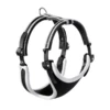 Adori Harnas Nylon Ergo Soft Zwart&Reflecterend - Hondenharnas - A 60-70 B 78-88 Cm