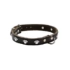 Adori Halsband Soft Met Voetjes Donkerbruin - Hondenhalsband - 40x1.6 Cm -ROGZ || Beeztees || Hill's Winkel 8711621928230 1
