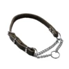 Adori Hondensliphalsband Verstelbaar Met Ketting Leer Bruin 55 X 1,2 Cm -ROGZ || Beeztees || Hill's Winkel 8712041215535 1