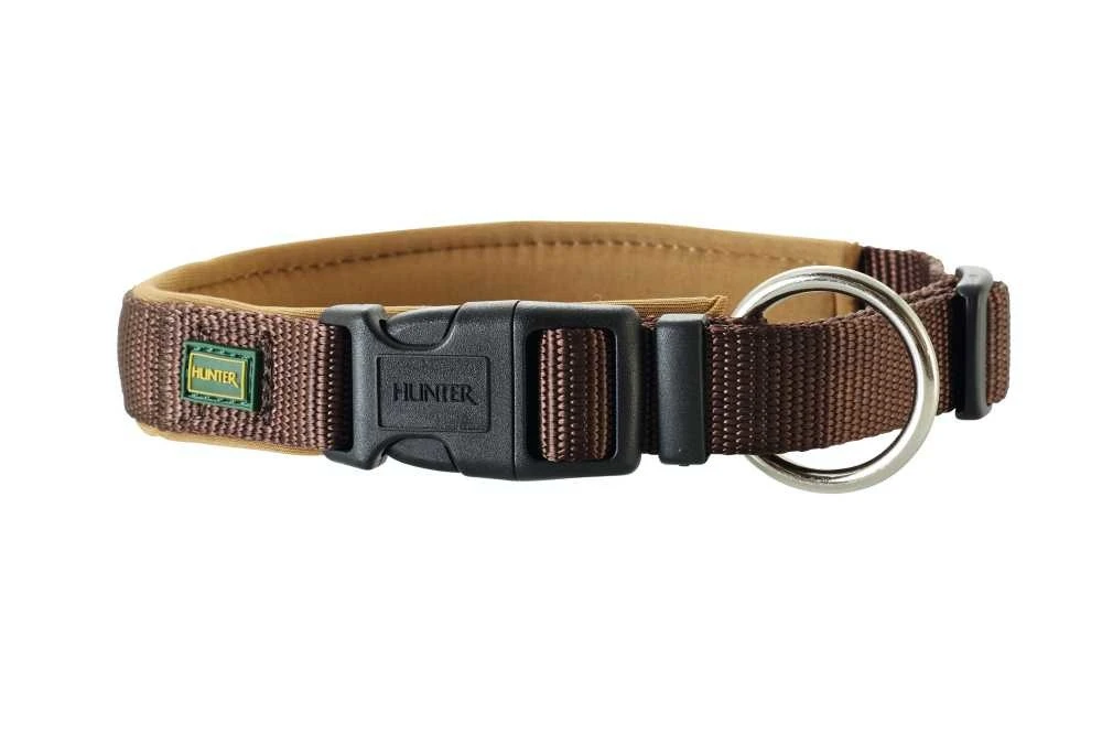 Hunter Klikhalsband Vario Plus Bruin&Caramel - Hondenhalsband - 35-40x2.0 Cm 4 Hunter Klikhalsband Vario Plus Bruin&Caramel - Hondenhalsband - 35-40x2.0 Cm - Afbeelding 2
