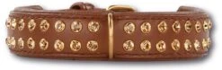 Hondenhalsband Swarovski Extreme Brown 30mm -ROGZ || Beeztees || Hill's Winkel file 399
