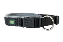 Hunter Halsband Voor Hond Neopreen Vario Plus Zwart / Grijs 010_60-65 Cmx25 Mm