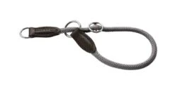 Hunter Halsband Voor Hond Freestyle Met Stop Grijs 45 Cmx10 Mm