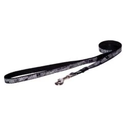 ROGZ Hondenriem Trendy Black Bones