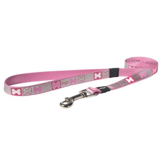 ROGZ Puppy Hondenriem Reflecto Roze 3 ROGZ Puppy Hondenriem Reflecto Roze