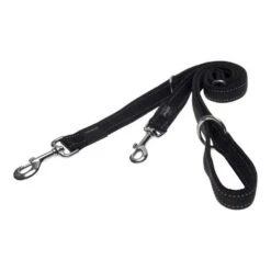 Rogz For Dogs Fanbelt Multipurpose Lijn Zwart -ROGZ || Beeztees || Hill's Winkel file 641