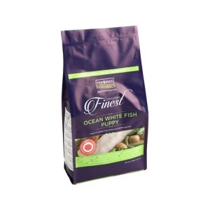 Fish4Dogs Finest Complete Puppy - Ocean White Fish - Large Bite - 1.5 Kg