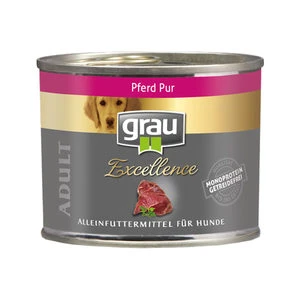 GRAU Excellence Adult Paard Puur - 6 X 200 Gram 3 GRAU Excellence Adult Paard Puur - 6 X 200 Gram