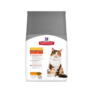Hill's Science Plan - Feline Adult - Urinary Health - Hairball 3 Kg 3 Hill's Science Plan - Feline Adult - Urinary Health - Hairball 3 Kg