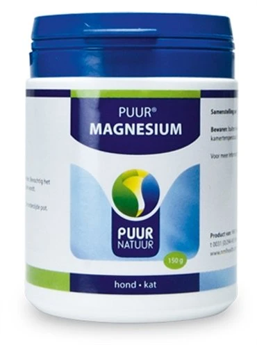 Puur Magnesium Hond/Kat - 150 G 3 Puur Magnesium Hond/Kat - 150 G