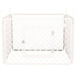Puppyren 4 Panelen Wit 90x90x60 Cm