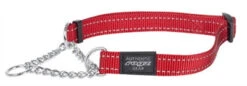 Rogz For Dogs Fanbelt Choker Verstelbaar Rood 56 X 2 Cm