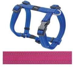Rogz For Dogs Snake Hondentuig Verstelbaar Roze 52 X 1,6 Cm