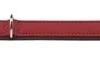 Hunter Halsband Voor Hond Softie Kunstleder Nubuck Look Rood / Zwart 18-24 Cmx22 Mm