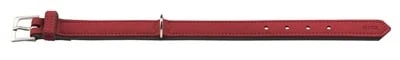 Hunter Halsband Voor Hond Softie Kunstleder Nubuck Look Rood / Zwart 18-24 Cmx22 Mm 3 Hunter Halsband Voor Hond Softie Kunstleder Nubuck Look Rood / Zwart 18-24 Cmx22 Mm