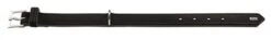 Hunter Halsband Voor Hond Softie Kunstleder Nubuck Look Zwart 18-24 Cmx22 Mm
