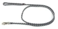 MARTIN SELLIER Looplijn Voor Hond Longe Nylon Reflecterend Grijs 13 Mmx200 Cm