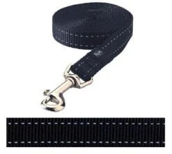 Rogz For Dogs Snake Lijn Zwart