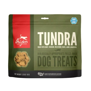 Orijen Tundra Hondensnacks 92 Gram 3 Orijen Tundra Hondensnacks 92 Gram