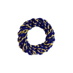 Petsport Braided Cotton Rope Ring - 17,5 Cm