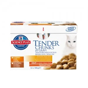Hill's Science Plan - Feline Adult Poultry Selection 12x 85 Gr. - Afbeelding 2