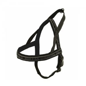 Hurtta Padded Harness 90 Cm Voor De Hond Zwart - Groen
