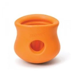 Zogoflex Toppl Treat Toy - Small - Orange -ROGZ || Beeztees || Hill's Winkel product zogoflex toppl treat toy small orange medpets 3 1418311877 14221