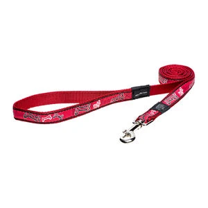 Rogz Hondenlijn - Armed Response XL - Red Bone 4 Rogz Hondenlijn - Armed Response XL - Red Bone - Afbeelding 2