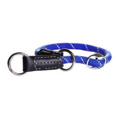 Rogz Rope Collar - Maat 4 - Blauw