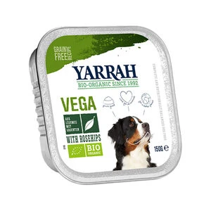Yarrah - Natvoer Hond Kuipje Chunks Vega - 12 X 150 G - Afbeelding 3
